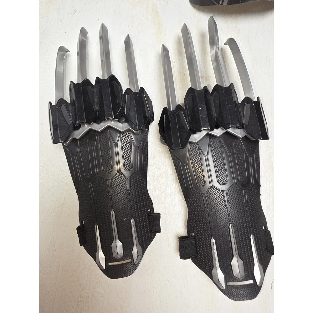 Marvel Black Panther Basic face Mask and Two Slash Claw hand props- 2015